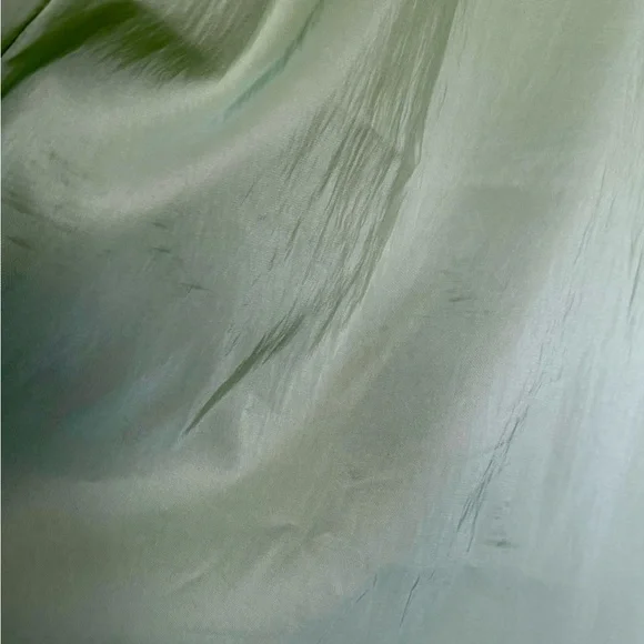 EUC Long Rain Hooded Jacket Reversible Black & Lime Green Coat - Women’s XL XXL - Picture 9 of 13